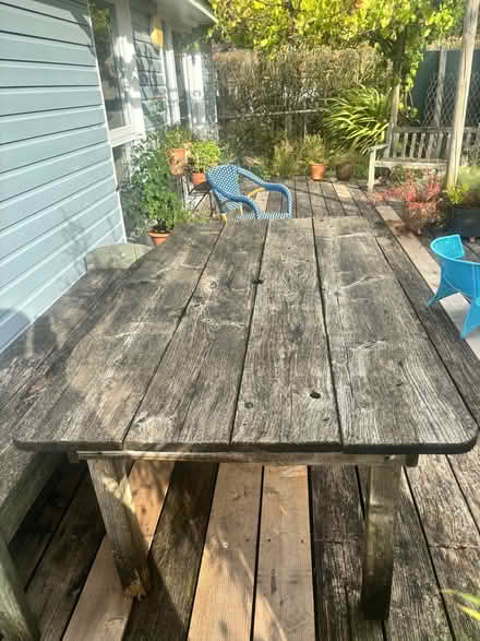 Photo of free Garden table and bench (Gladestry HR5) #3
