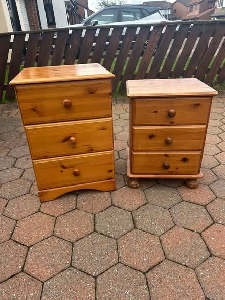Photo of free Bedside Drawers and Book Shelf (Crookhill NE40) #1