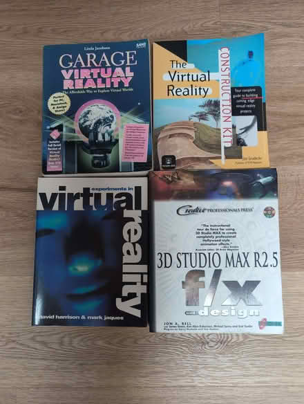 Photo of free Virtual Reality Books x 4 (Mold CH7) #1