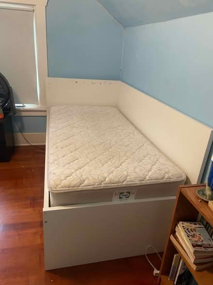 Photo of free Kids twin sized bed and mattress (Wallingford) #2