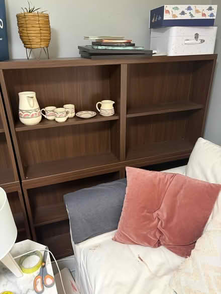 Photo of free Brown shelving units x4 (BA15 central BOA) #2