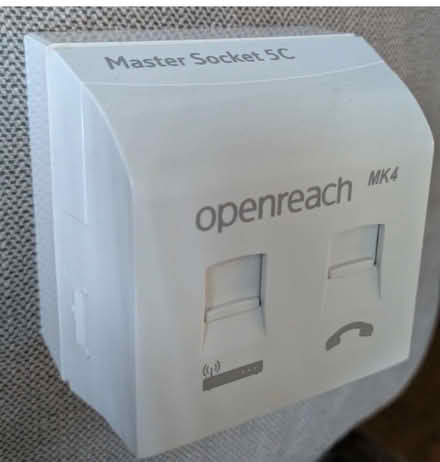 Photo of free Open reach socket and cable wire (Sandilands CR0) #1