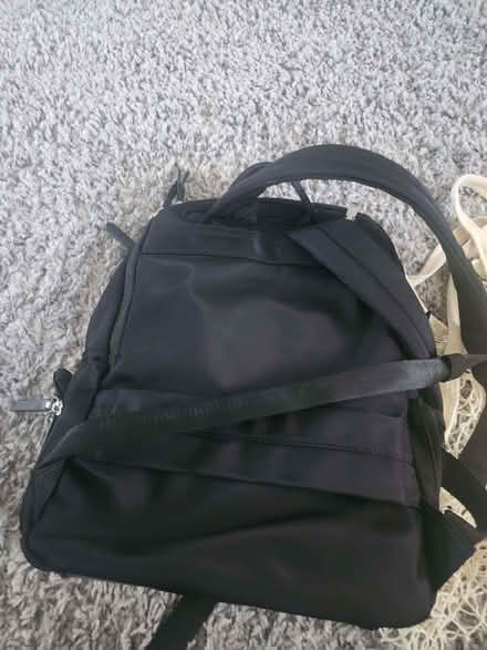 Photo of free women's Rucksack bag and net marks and spencer shopping bag (Haggerston E8) #3