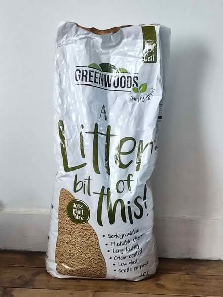Photo of free Greenwoods Natural Clumping Litter (West Watford, WD18) #1