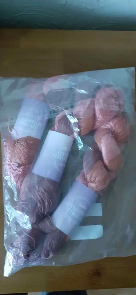 Photo of free Hand dyed thread yarn 300g (Enfield EN2) #2