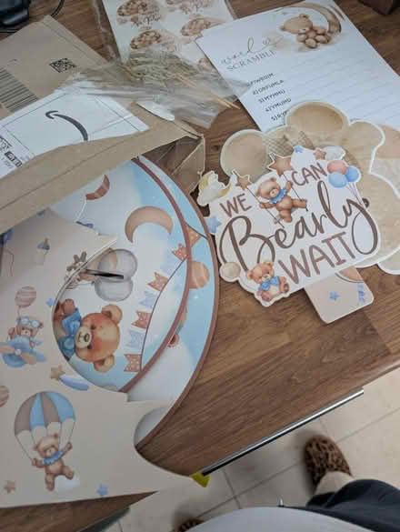 Photo of free Bear baby shower items (Oakwood derby DE21) #1