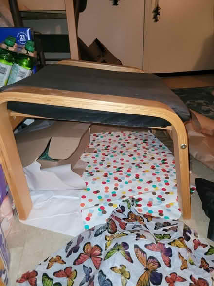 Photo of free black footstool (near lowell general maincampus) #2