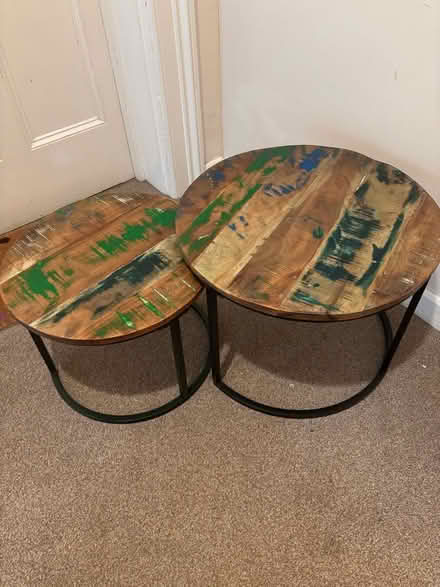 Photo of free Two nesting tables (Leckhampton GL53) #2
