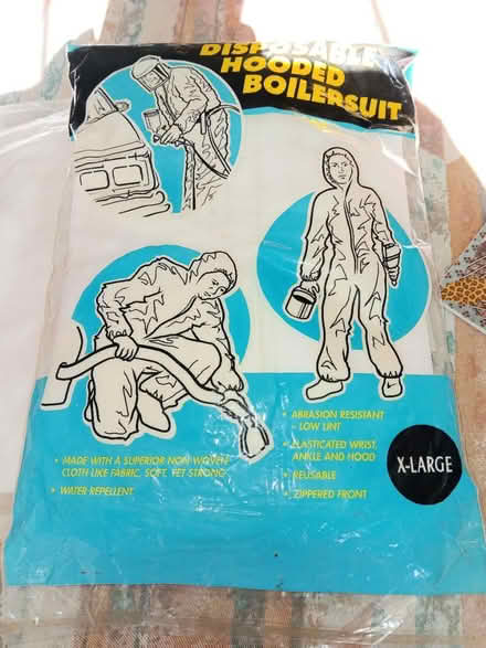 Photo of free Disposable boiler suits (Rathmines/Ranelagh) #2