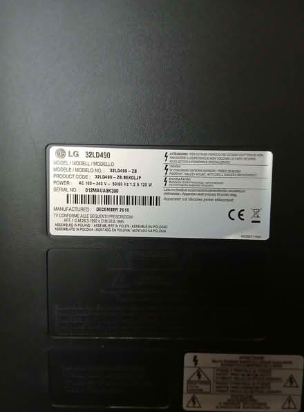 Photo of free LG TV for Spares or Repair 32" (Leytonstone E11) #2