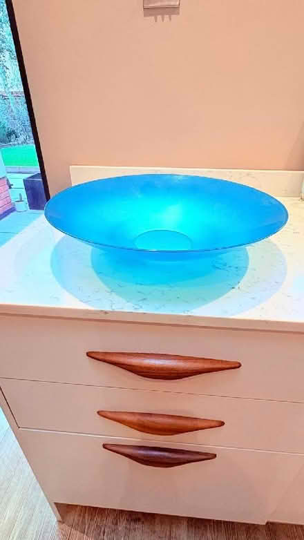 Photo of free Turquoise dish. (Noak Bridge SS15) #1