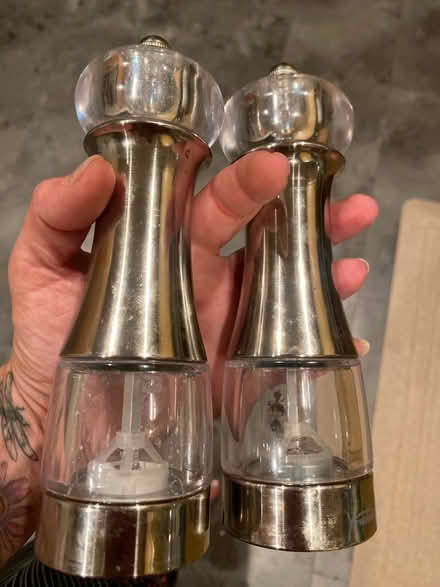 Photo of free Salt and pepper shakers (Skyway) #1