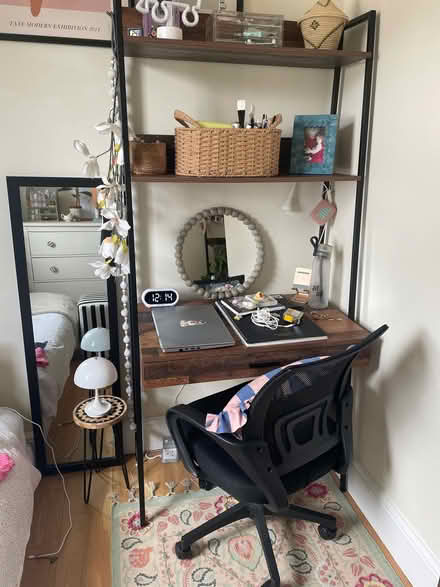 Photo of free Desk with shelves (North Sheen TW9) #4
