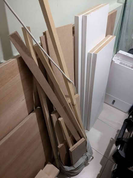 Photo of free MDF shelf material + wood offcuts (Harringay Ladder N8) #1