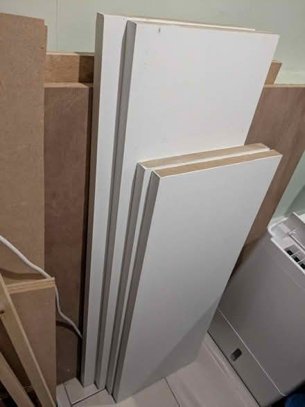 Photo of free MDF shelf material + wood offcuts (Harringay Ladder N8) #2