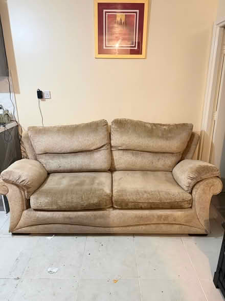 Photo of free Soft 3 seater sofa (Dy1 1uh) #3