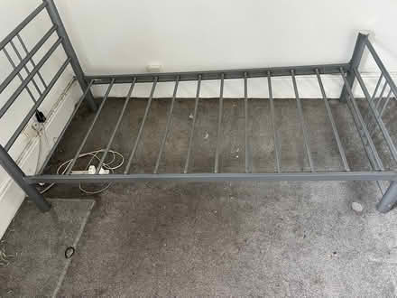 Photo of free Single bed and mattress (Offerton SK1) #3