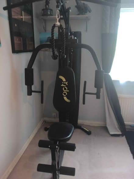 Photo of free Optiy multi gym and accessories (Elgin IV30) #1