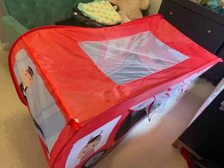 Photo of free Kids play tent - red bus (Brixton) #4