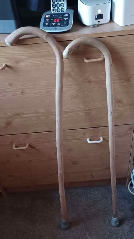 Photo of free Wooden walking sticks (Wiggenhall St Mary The Virgin PE34) #1