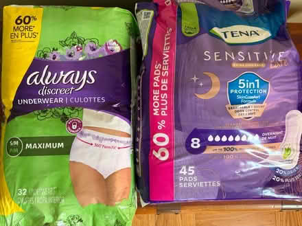 Photo of free Always Discreet Underwear/Tena Pads (Redwood City) #1