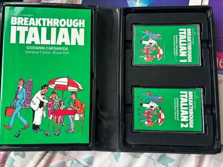 Photo of free Old Italian course books & tapes (West Norwood SE27) #4