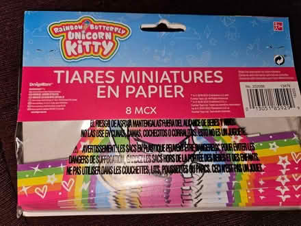 Photo of free Pkg of 8 mini paper tiaras (Near the experimental farm) #2