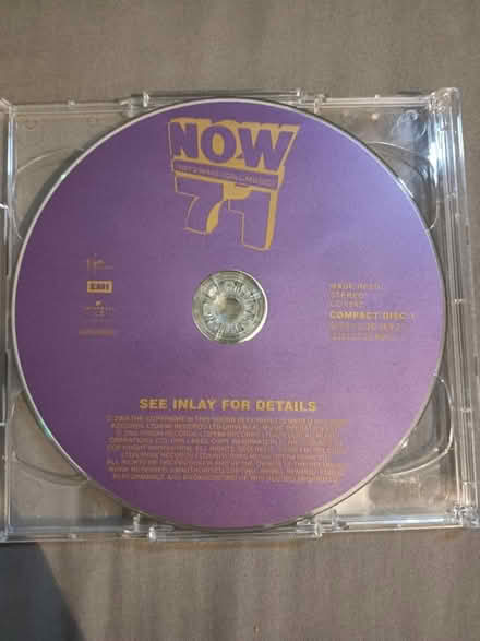 Photo of free NOW XMAS and NOW 71 DISC ONE ONLY (Exeter EX4) #3