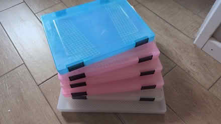 Photo of free Shallow plastic storage trays/boxes (Queen Edith's Ward CB1) #1