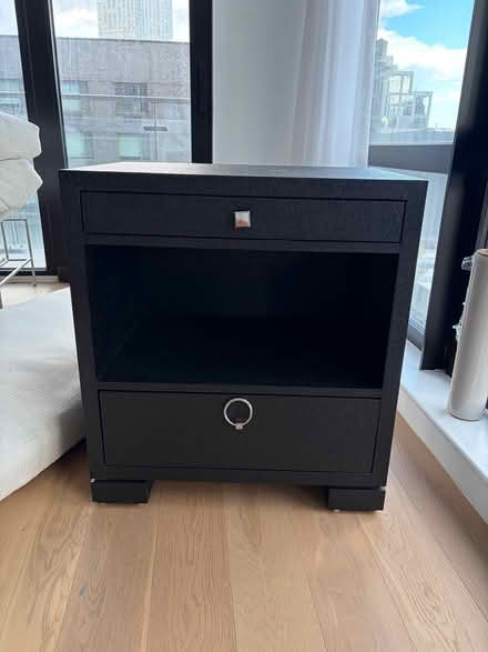 Photo of free Large end table (Long Island City) #1