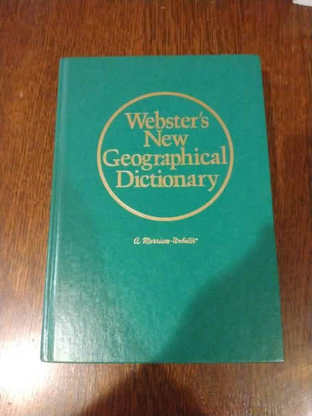 Photo of free Geographical dictionary (Hill East DC) #1