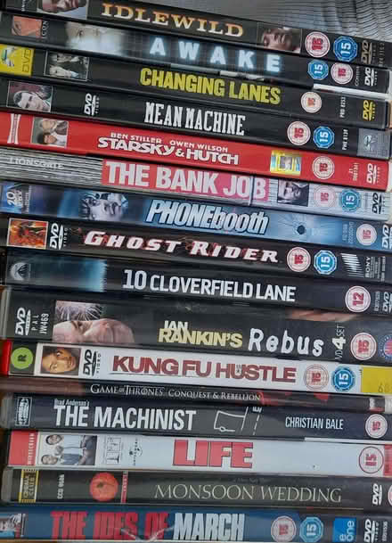Photo of free DVDs certificate 15 (Whitehawk BN2) #1
