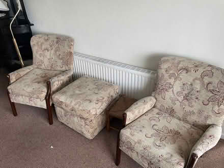 Photo of free settee and two chairs (Glenavy) #2