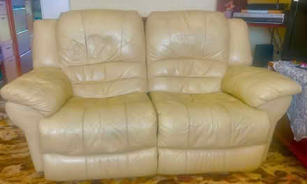 Photo of free Cream, leather, electric recliners (Lower Stratton SN3) #1