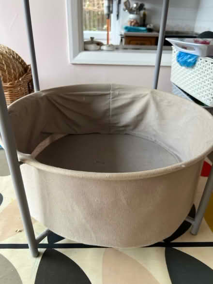 Photo of free Metal and fabric side table (Faversham ME13) #2