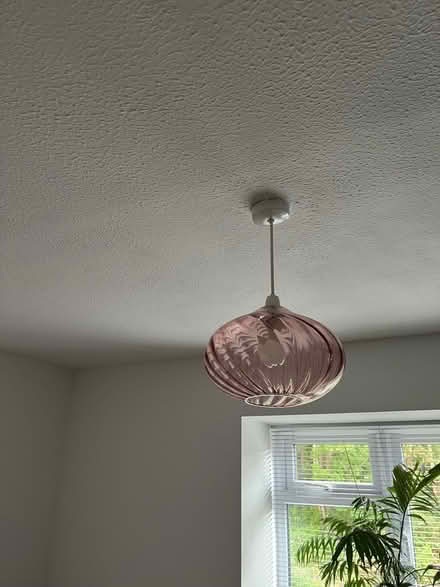 Photo of free Dusky pink glass light shade (Malvern Link WR14) #1