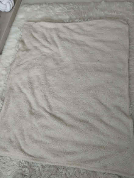 Photo of free Cream Fleece Throw/Blanket. (Burnham On Sea TA8) #1
