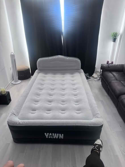 Photo of free Double air bed (Petersfield GU32) #1