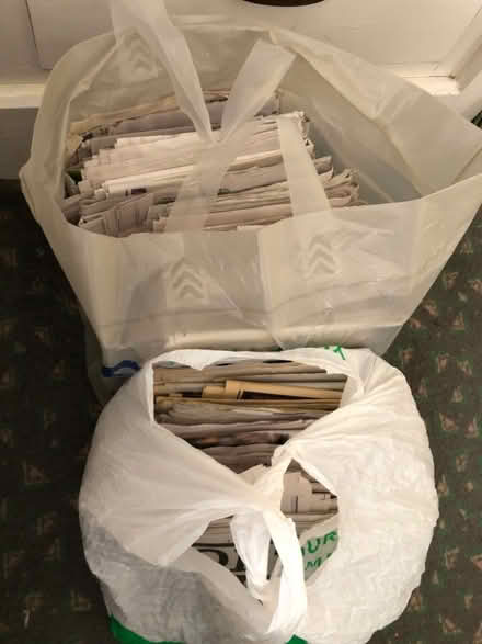Photo of free Two bags of newspapers (Littleover DE23) #1