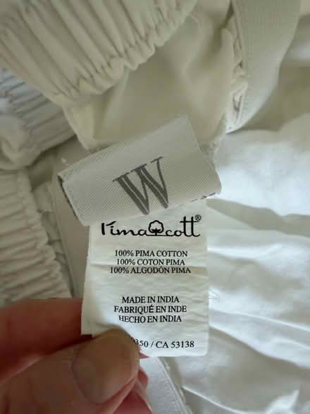 Photo of free King size Fitted Sheet (Norbeck and Layhill Roads) #3