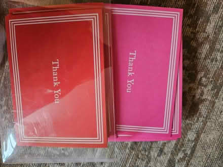 Photo of free Thank you cards (Waltham) #3