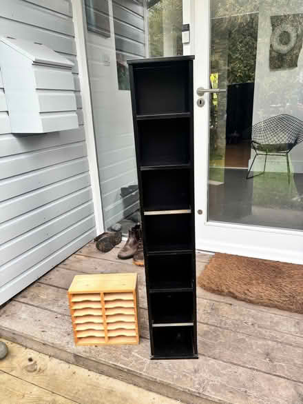 Photo of free CD rack and shelves (Gladestry HR5) #1