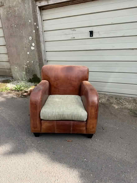 Photo of free Arm Chair - leather (Ashprington, Totnes) #2