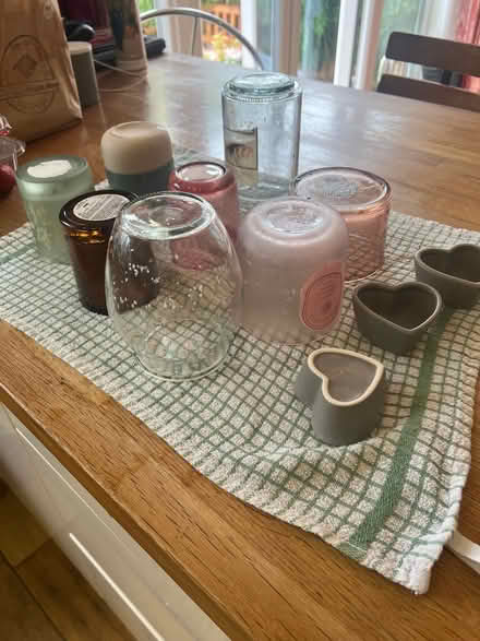 Photo of free Candle jars (Winchmore Hill N21) #2