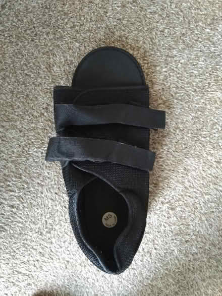 Photo of free One shoe, size 10. Used due to medical condition, broken leg (Millhouses S7) #1
