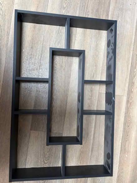 Photo of free 2 x Black wall shelves (Ip33) #1