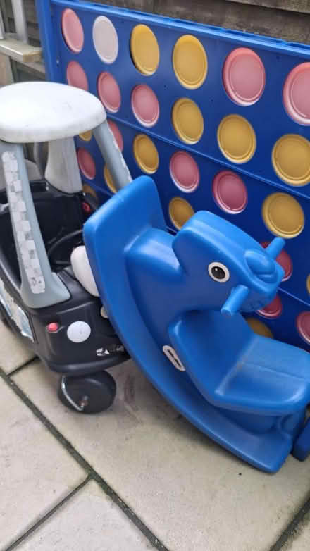 Photo of free 3 x garden toys (oldham OL9) #1