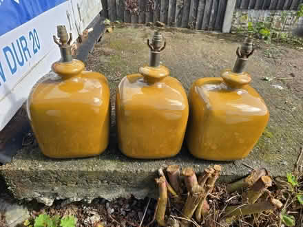 Photo of free 3 matching Vintage lamp holders (Blackpool) #1