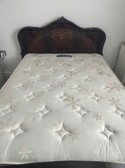 Photo of free Antique look like .double bed no mattress (Southport PR9) #3