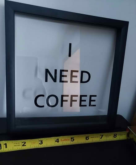 Photo of free coffee glass sign (little ferry) #1